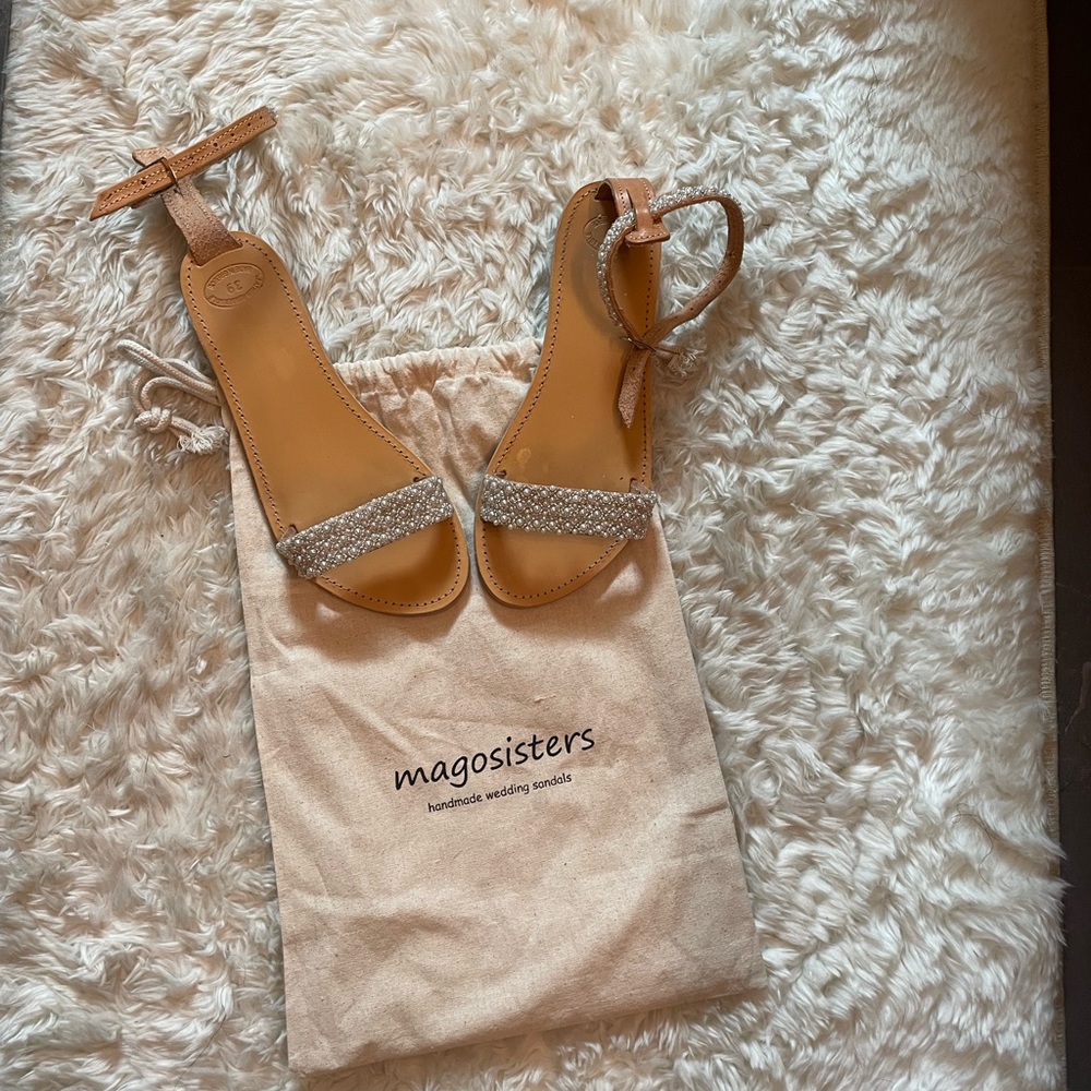 Handmade Sandals Purchased from Etsy. Too small for me.